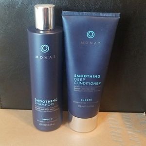 Monat smoothing shampoo and conditioner